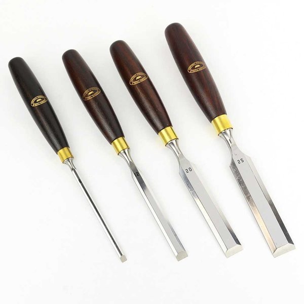 4 Piece Boxed Chisel Set, Crown Tools, Mfr#: 21000
